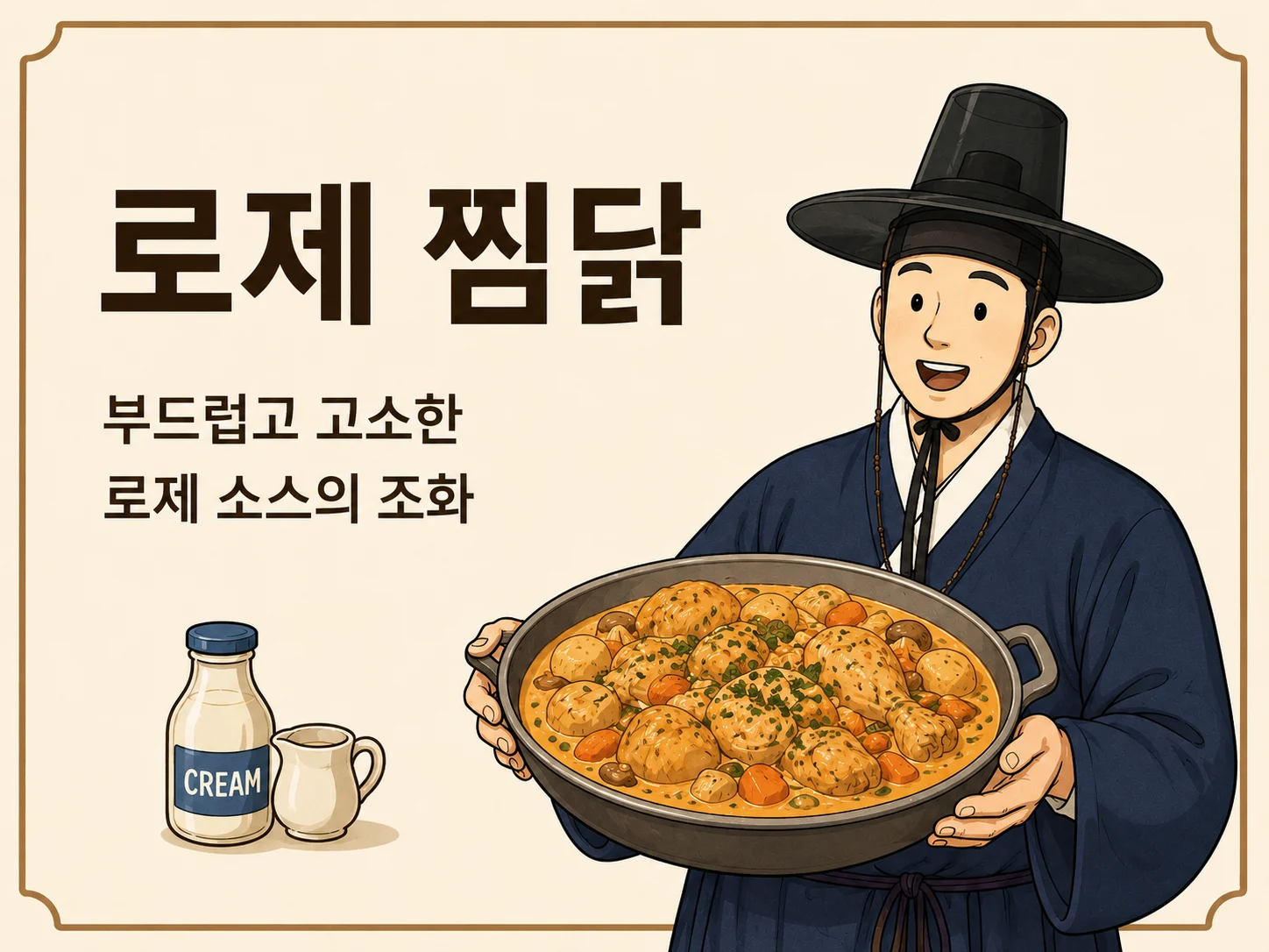 로제 찜닭